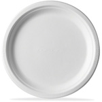 9" Eco-Products® Compostable Sugercane Plate 500/Cs