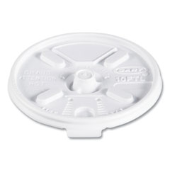 Dart Plastic Lift N' Lock™ Cup Lids. White. 1000/Cs