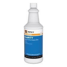 Clarity Glass & Surface Cleaner RTU  1 qt.  12/Cs